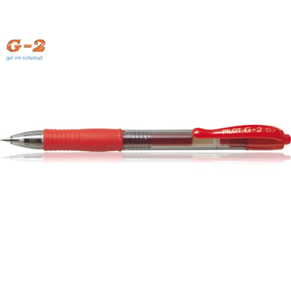Στυλό G-2 0.7mm Κόκκινο Pilot