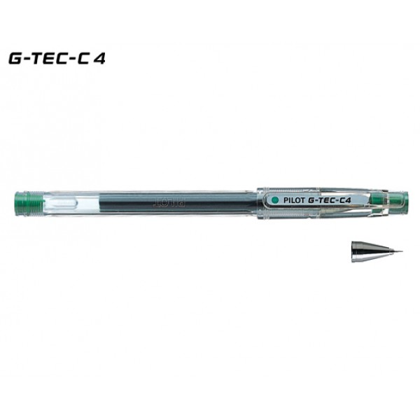 Στυλό HI-TEC-C 0.4mm Πράσινο Pilot