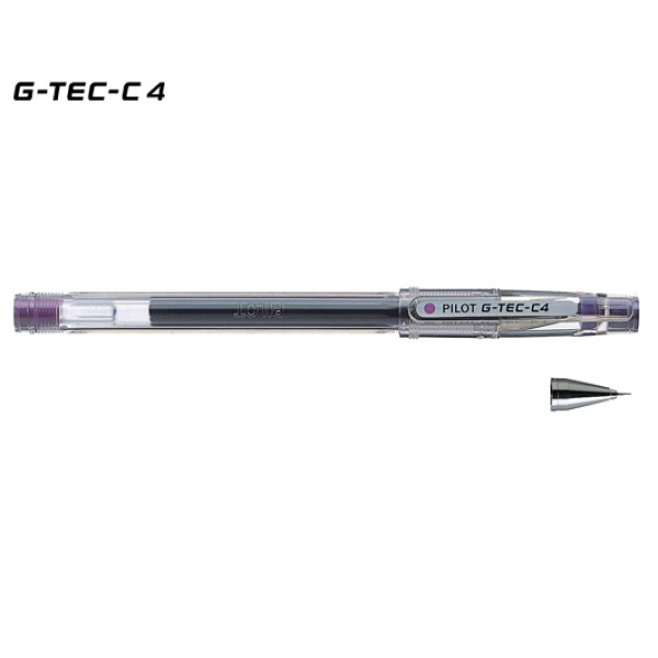 Στυλό HI-TEC-C 0.4mm Μωβ Pilot