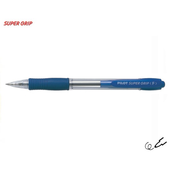 Στυλό Super Grip Pilot Fine 0.7mm Mπλε