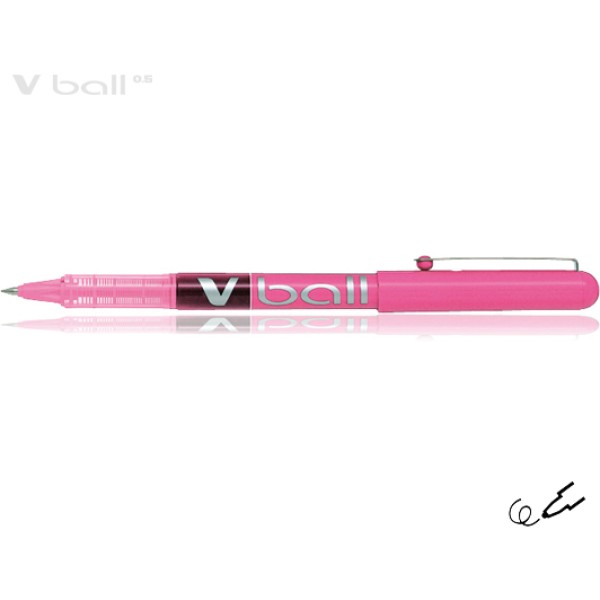 Στυλό Μαρκαδόρος V-Ball 0.5mm Ροζ Pilot