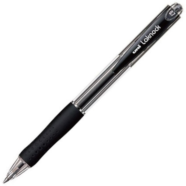Στυλό SN-100 Laknock Μαύρο 0.7mm Uni